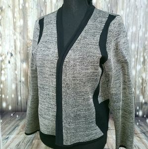 H&M Black & Gray Cardigan